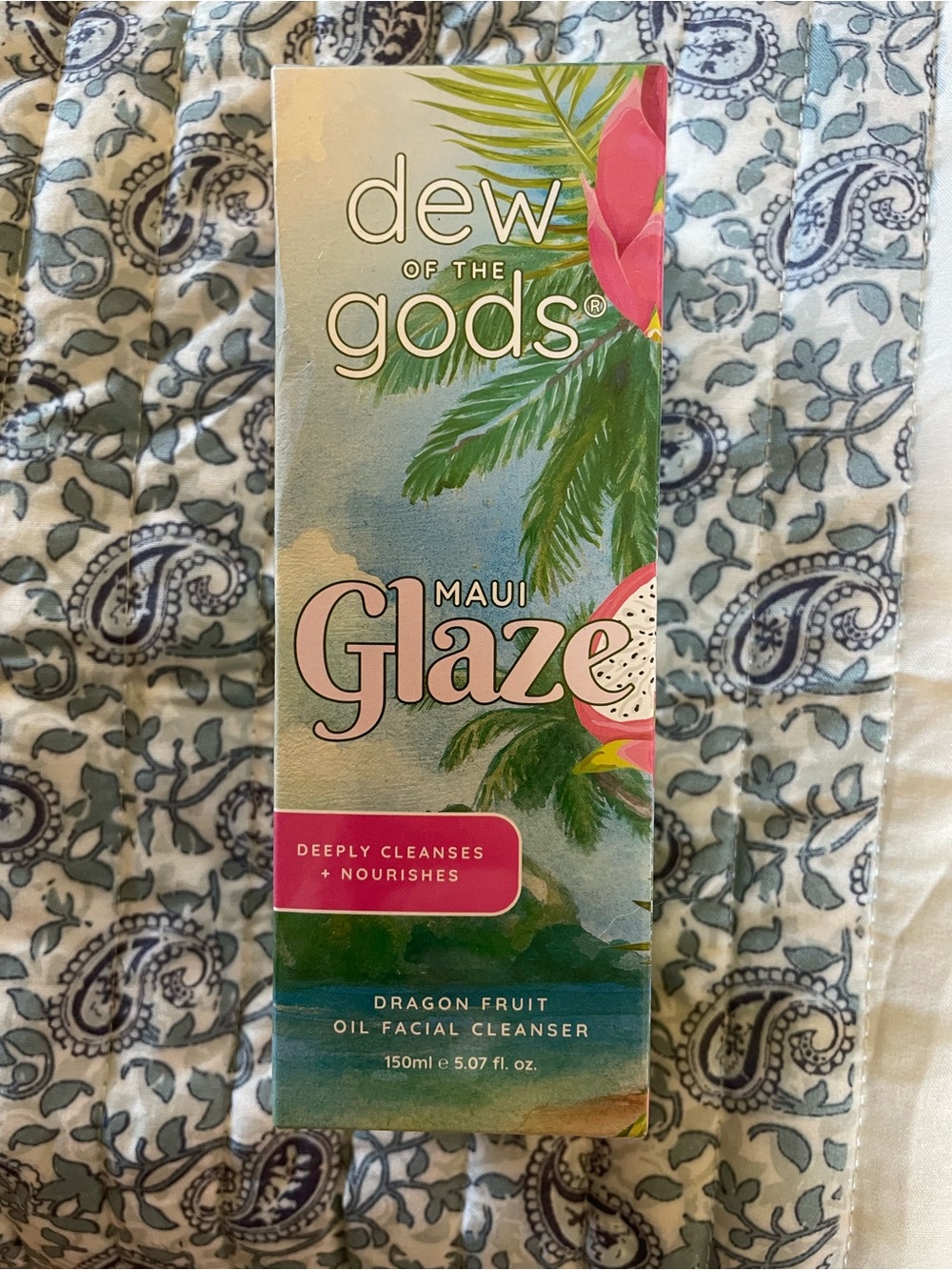 Dew of the Gods Maui Glaze Dragon Fruit Facial Cleanser — Pink